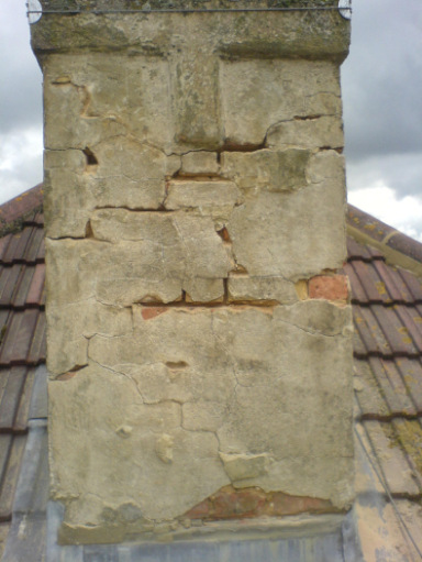 K.W.S. chimney renovations cracked render blown render